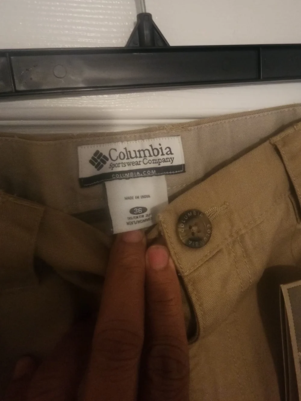 Columbia Men's Khaki Tan Chino Pants